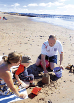 Dawlish Sands in South West England